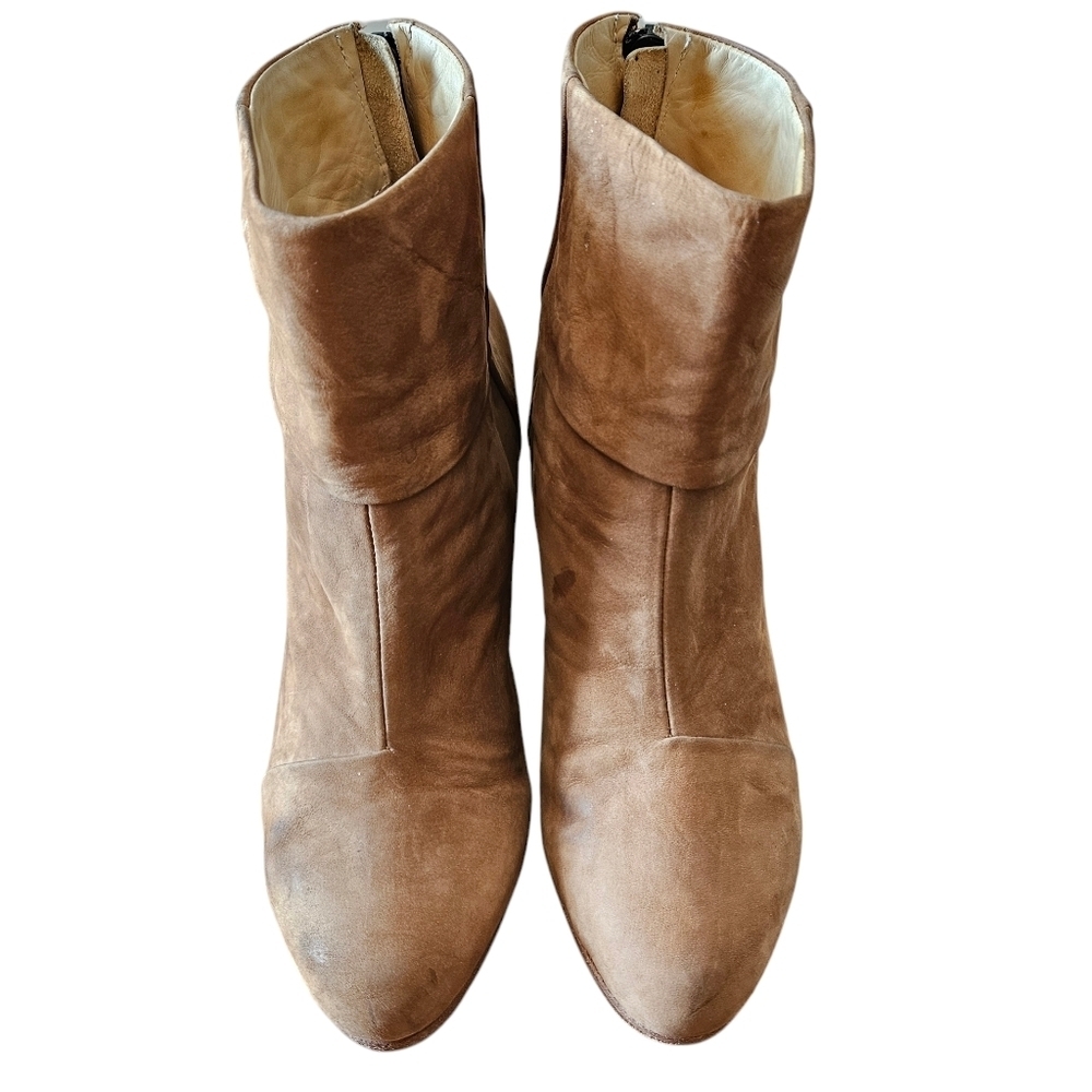 Rag & Bone Newbury Leather Ankle Contemporary Boots Camel Tan Size EU 39.5 - Picture 4 of 16